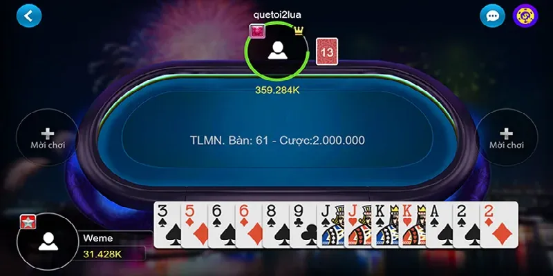 Tiến lên là game bài được đánh giá cao